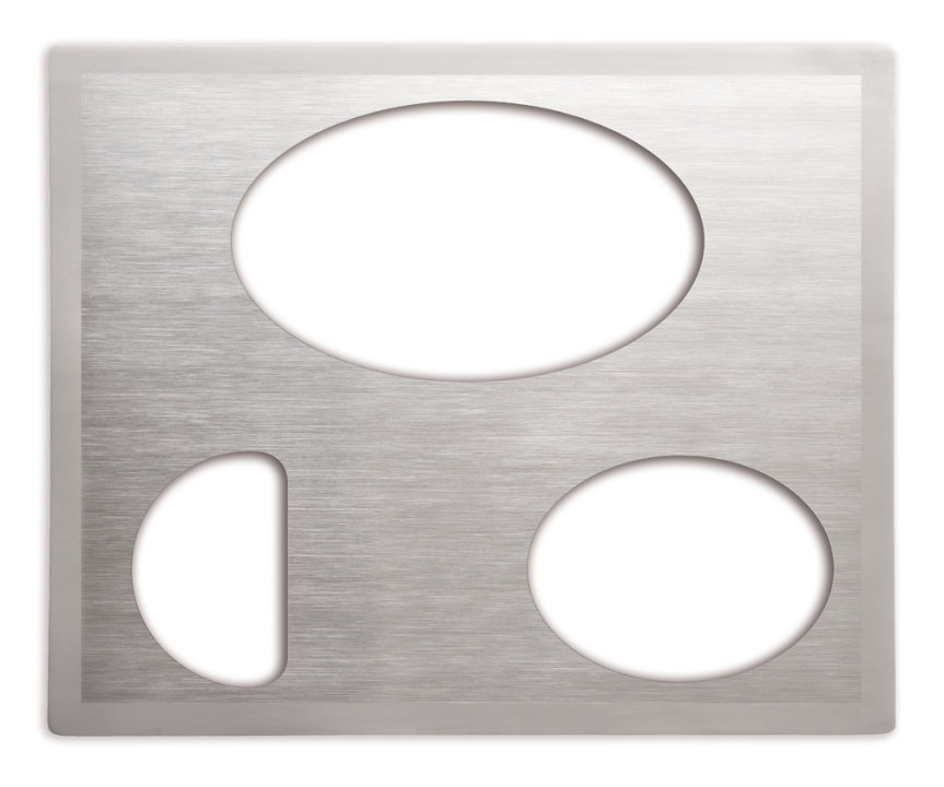 Miramar® Stainless Steel Double Well Templates