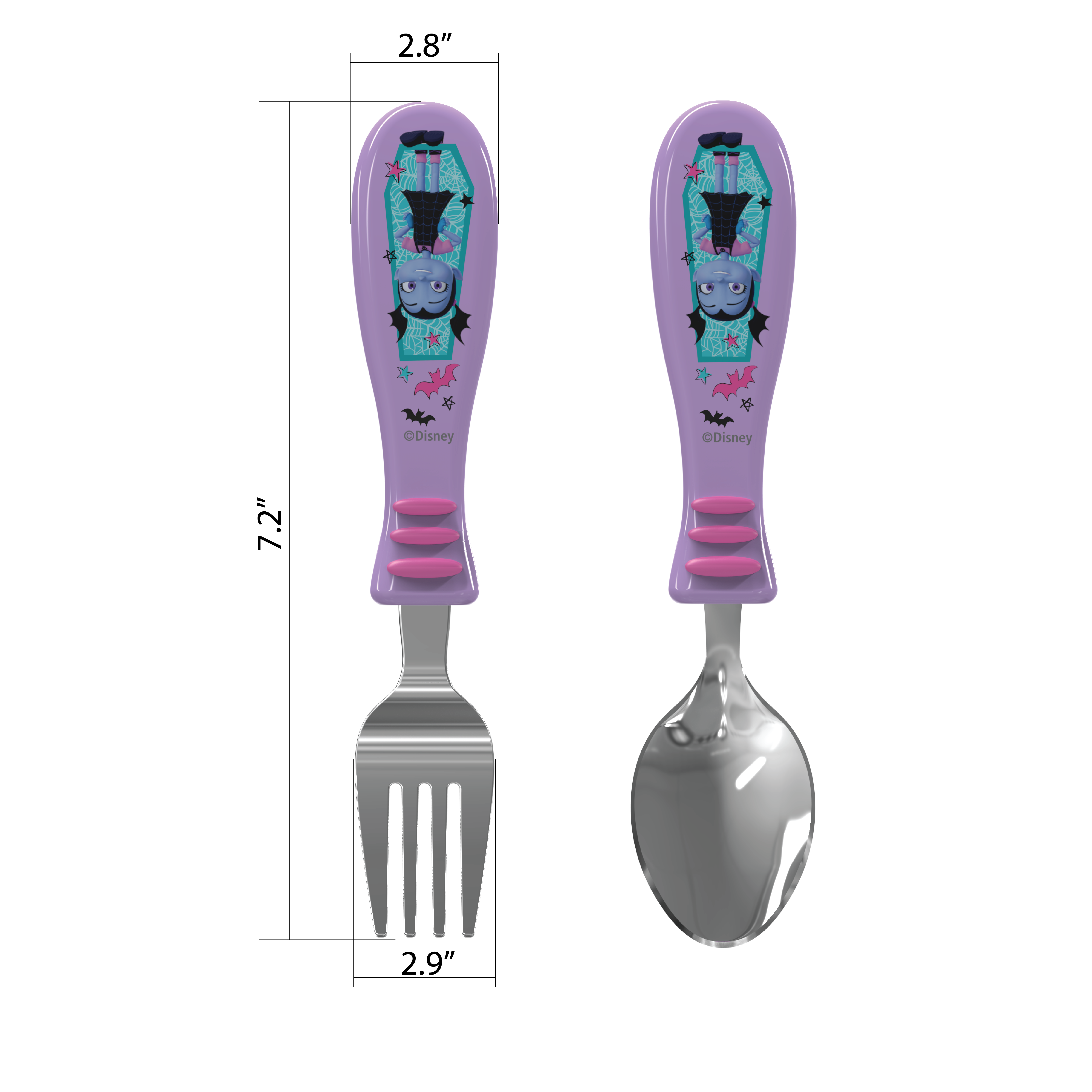 Disney Jr. Kid’s Flatware, Vampirina, 2-piece set slideshow image 4 Disney Jr. Kid’s Flatware, Vampirina, 2-piece set slideshow image 4