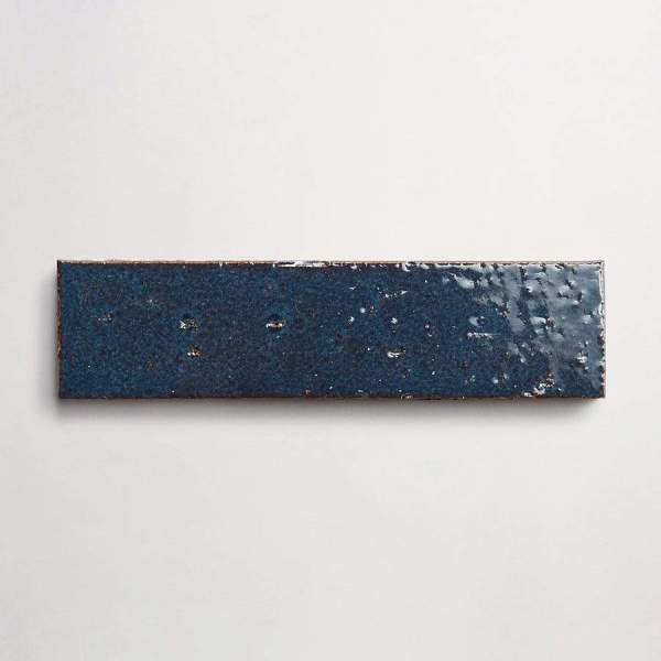 modern farmhouse brick | brindled blue gloss 