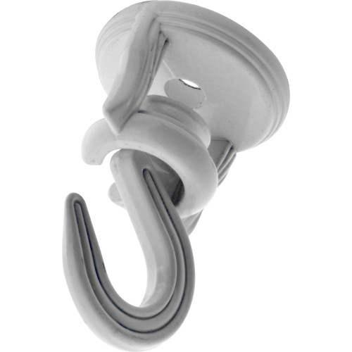 Hillman Swivel Ceiling Hook White