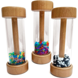 Rattle Rollers Sensory Toys, Set of 3