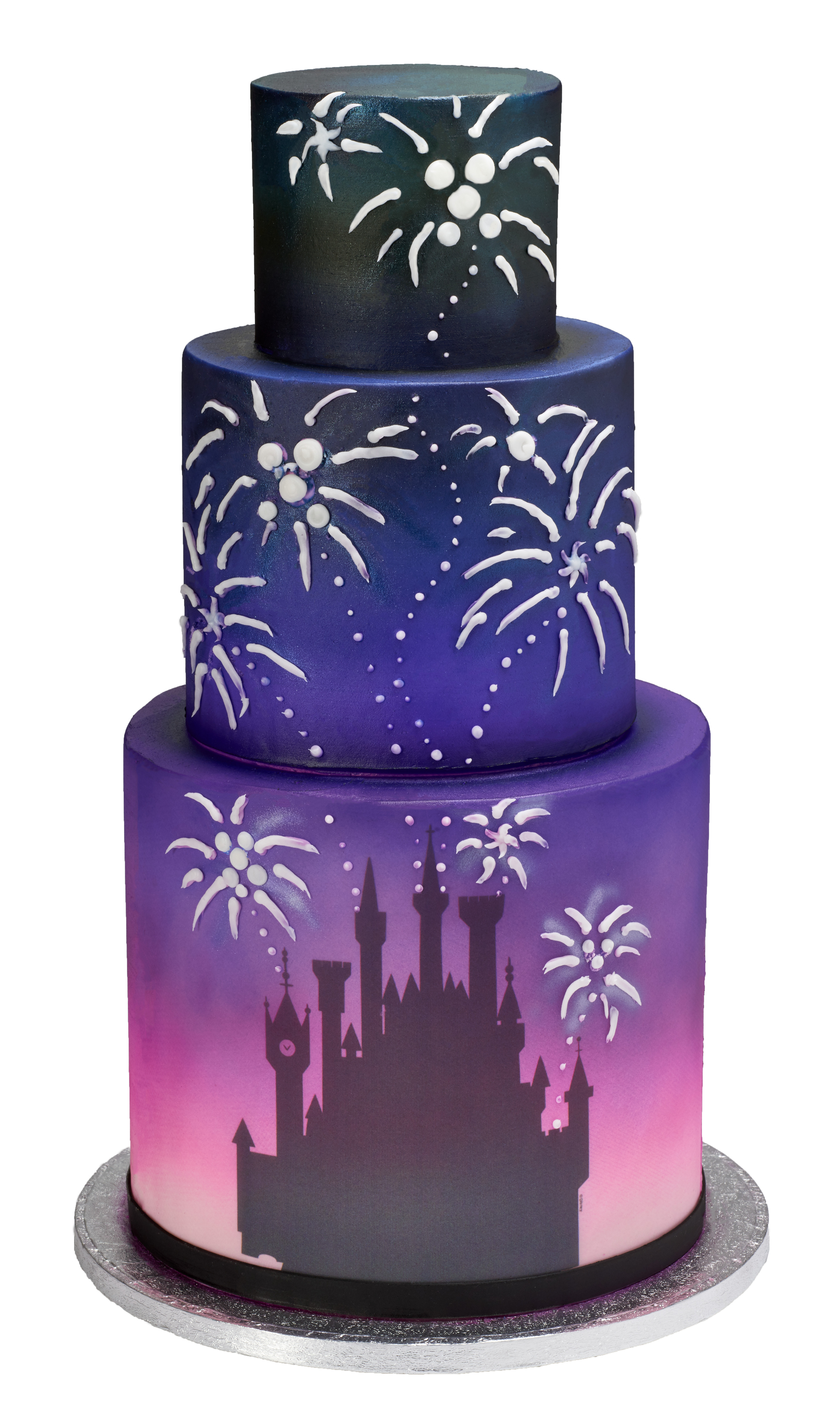 Disney Princess Castle Silhouette  PhotoCake® Edible 