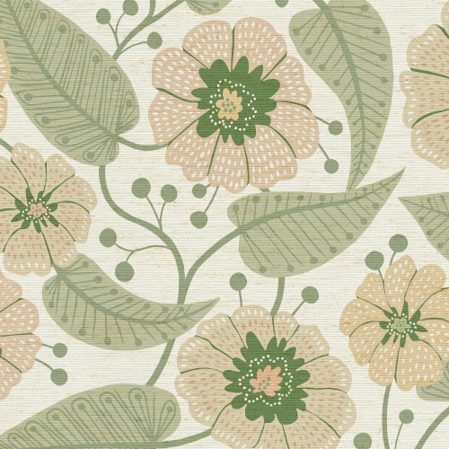 Bonnie Peach Roller Blind