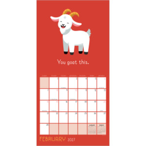 2027 Puns of Fun Wall Calendar