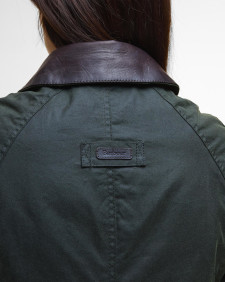 Ivy Waxed Jacket Fern