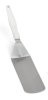 16.5-inch heavy-duty stainless steel solid turner with nylon Ergo Grip™ handle in white
