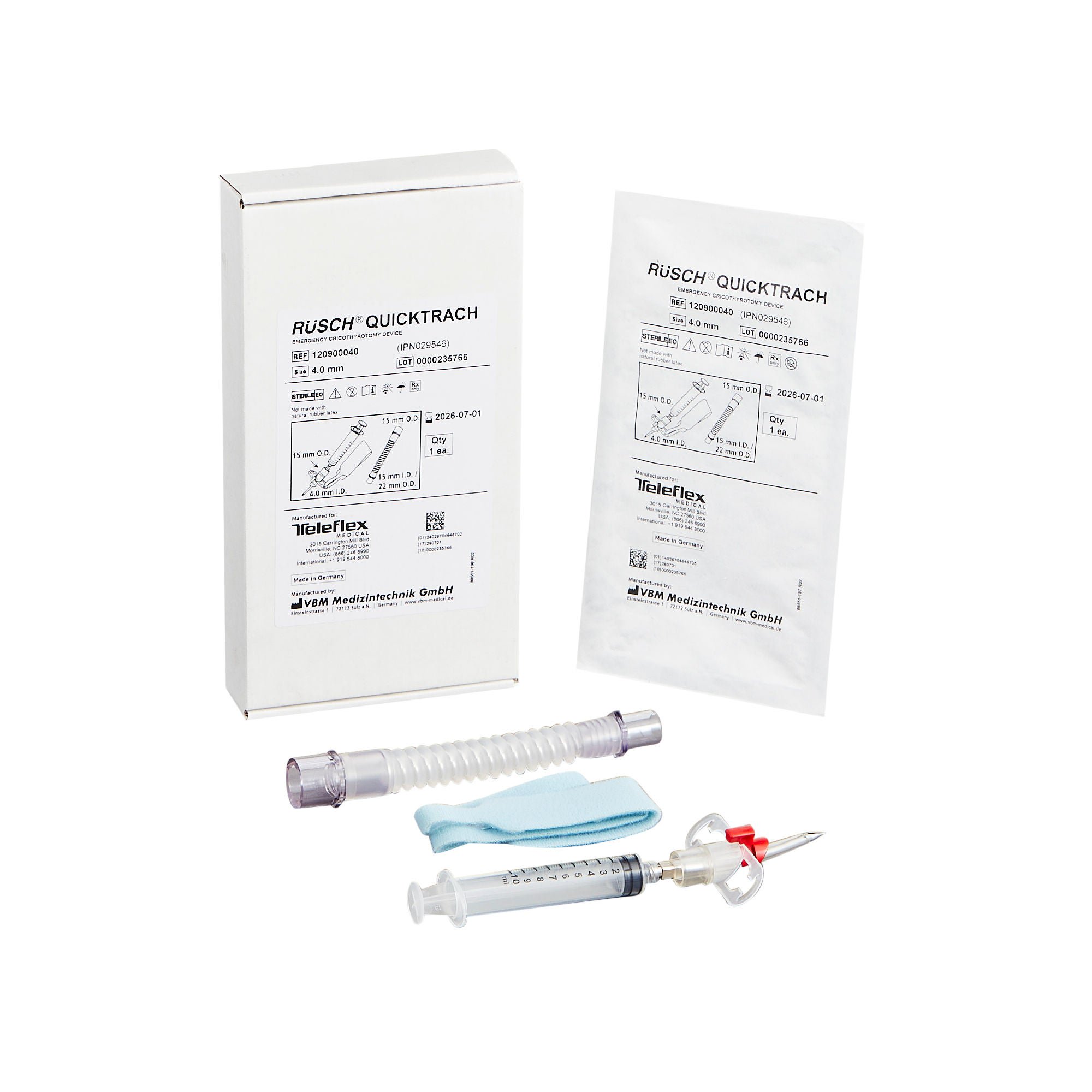 QuickTrach® Emergency Cricothyrotomy Kit