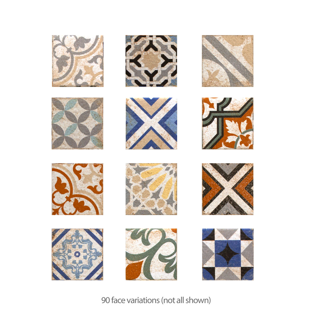 Benisa Taco Paladio 2-1/8 in. x 2-1/8 in. Porcelain Floor and Wall Tile