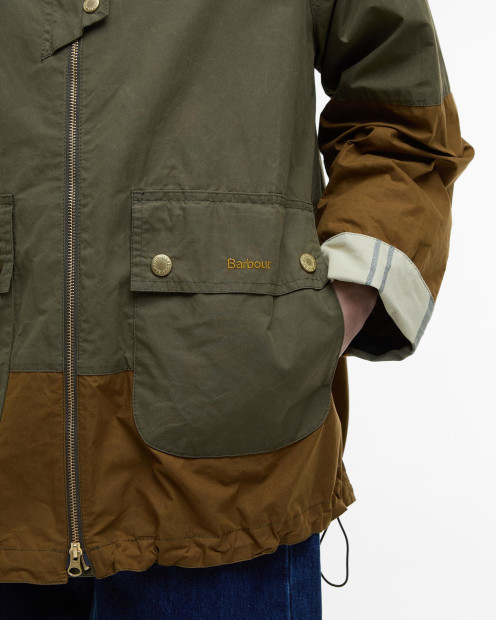 Hayley Showerproof Jacket Dusky Green/Breen/Ancient Tartan