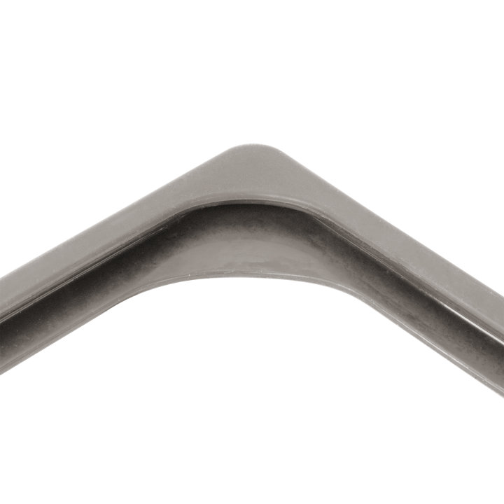 Full-size high-temperature silicone pan band in gray