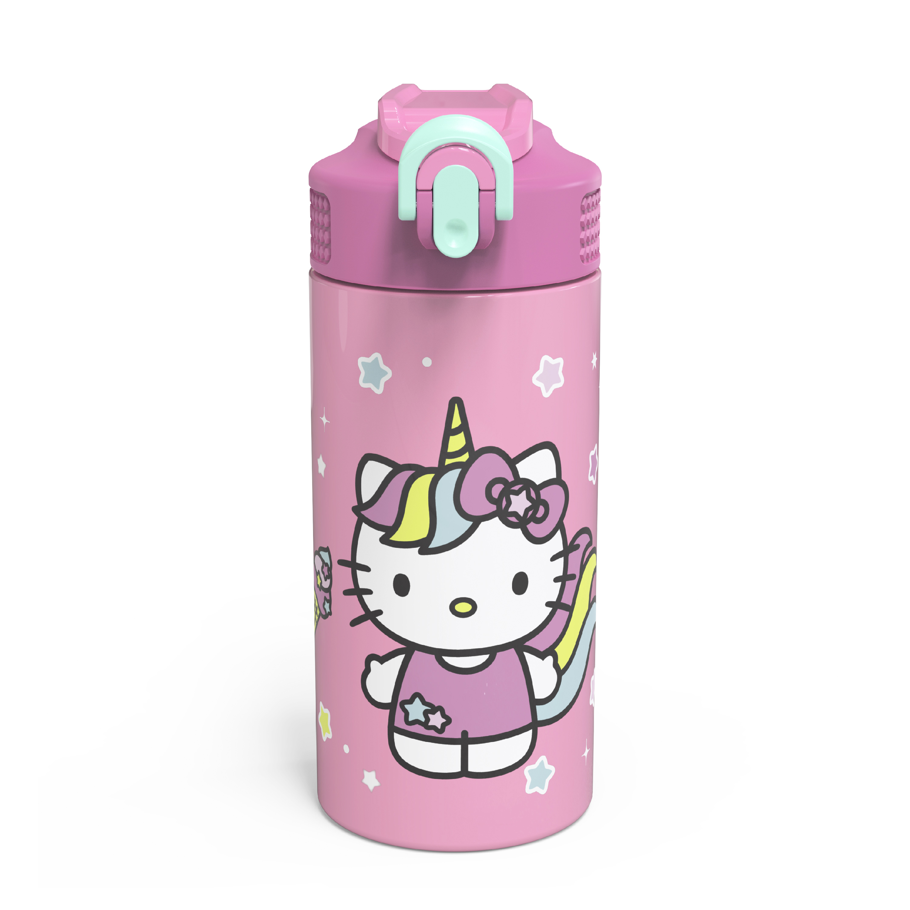 Sanrio 14 ounce Stainless Steel Vacuum Insulated Water Bottle, Hello Kitty slideshow image 1