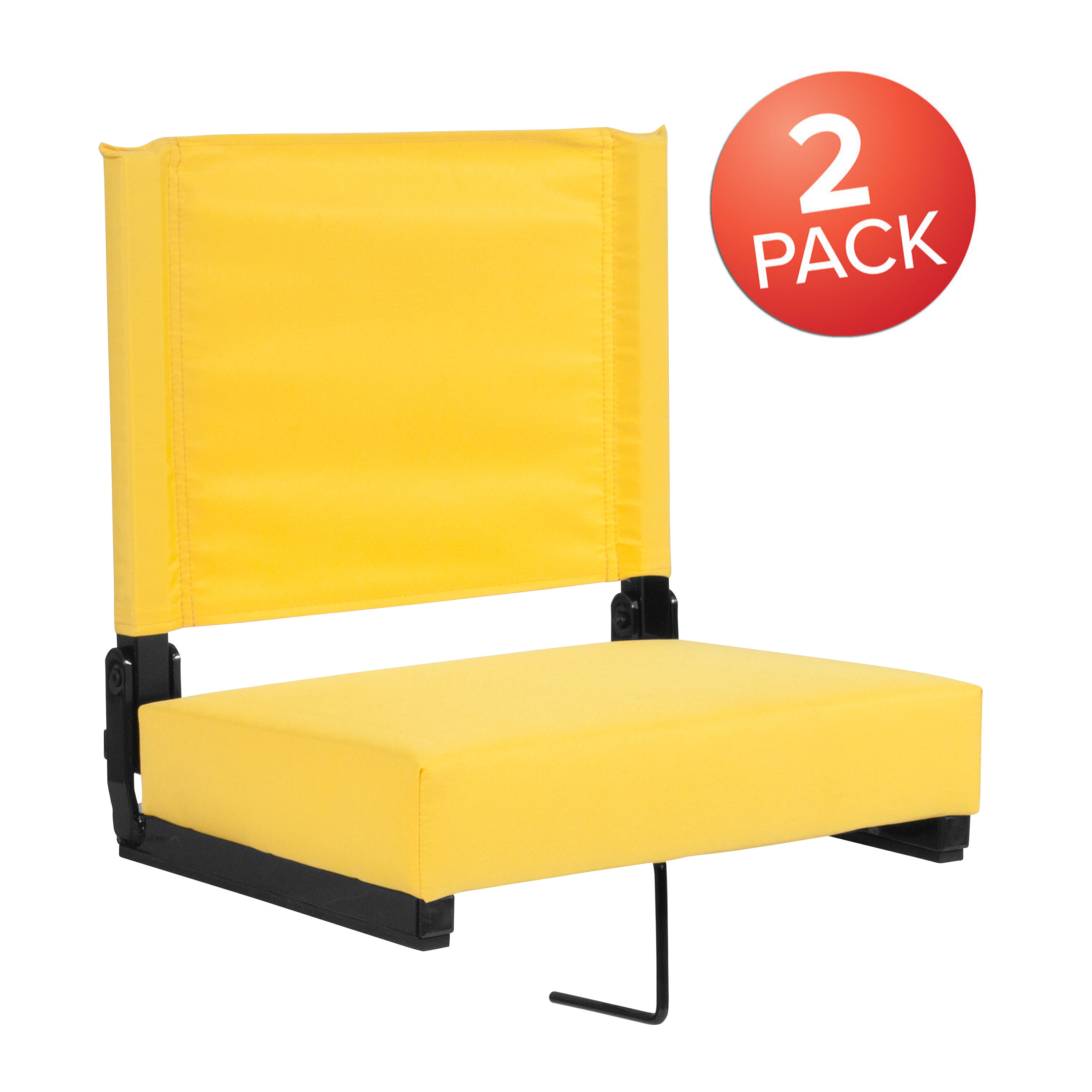Juego de 2.500 lb. Silla de estadio ligera clasificada con asiento ultra acolchado, azul marino... - Imagen 36 de 175