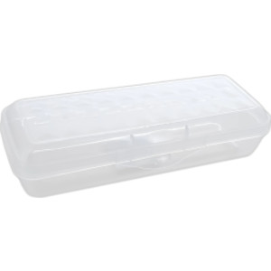 Estuche organizador LUCENT, 8", transparente