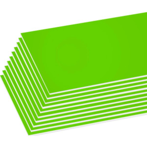 Foam Board, Fluorescent Green, Single
