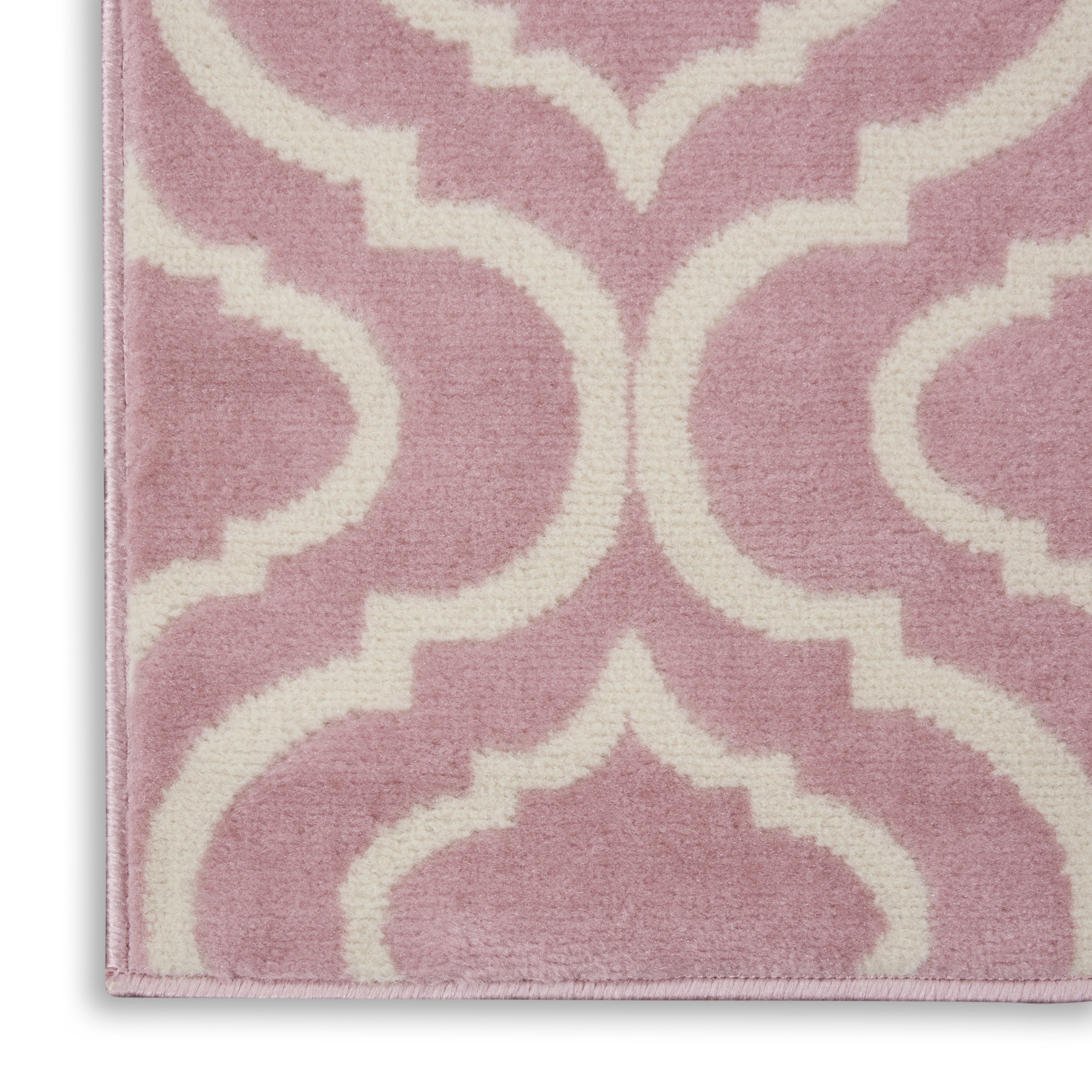 Nourison Jubilant 2' x 4' Pink Contemporary Indoor Rug