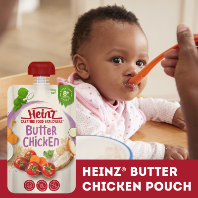  Heinz® Butter Chicken Baby Food Pouch 8+ months 120g 