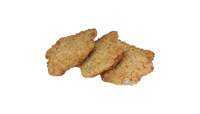 AdvancePierre™ Blue Label Fully Cooked Breaded Country Fried Beef Steak Fritters, 4 oz_image_2