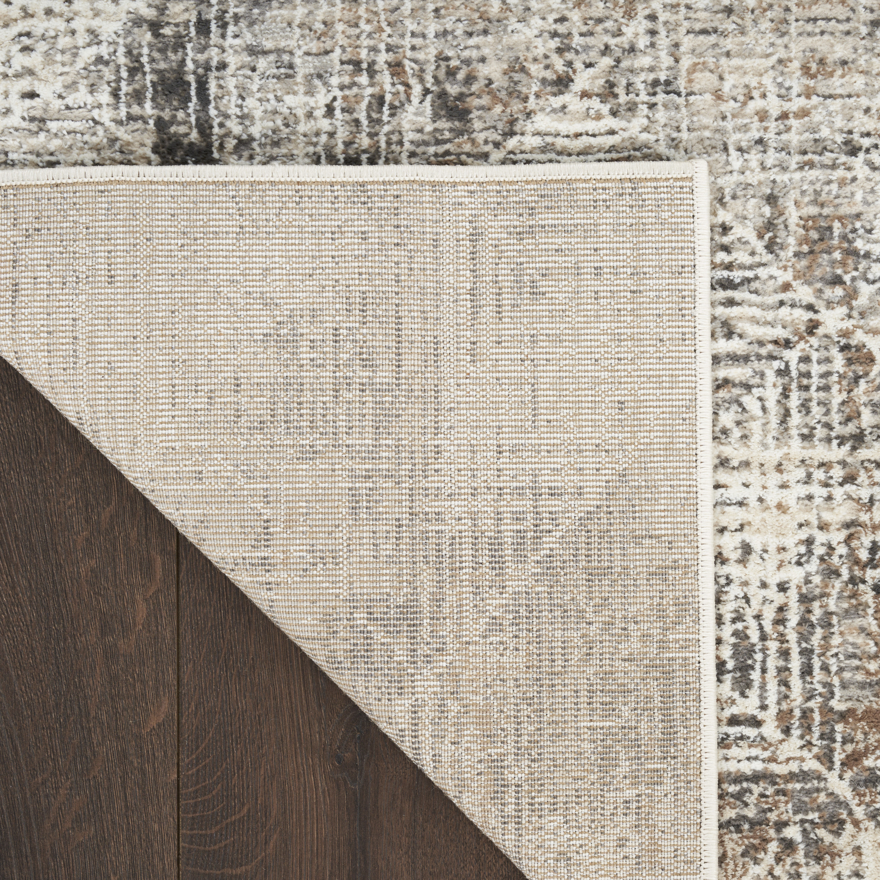 Nourison Sustainable Trends 7'10" x 9'10" Ivory Multicolor Modern Indoor Rug