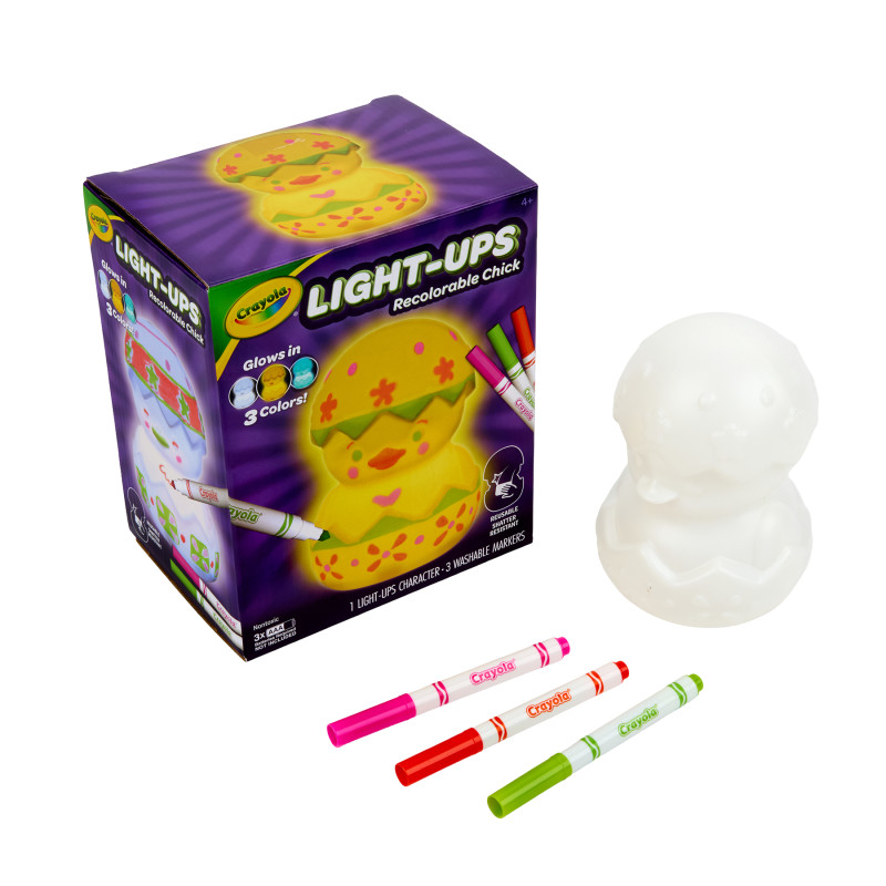 Light-Ups Recolorable Easter Chick