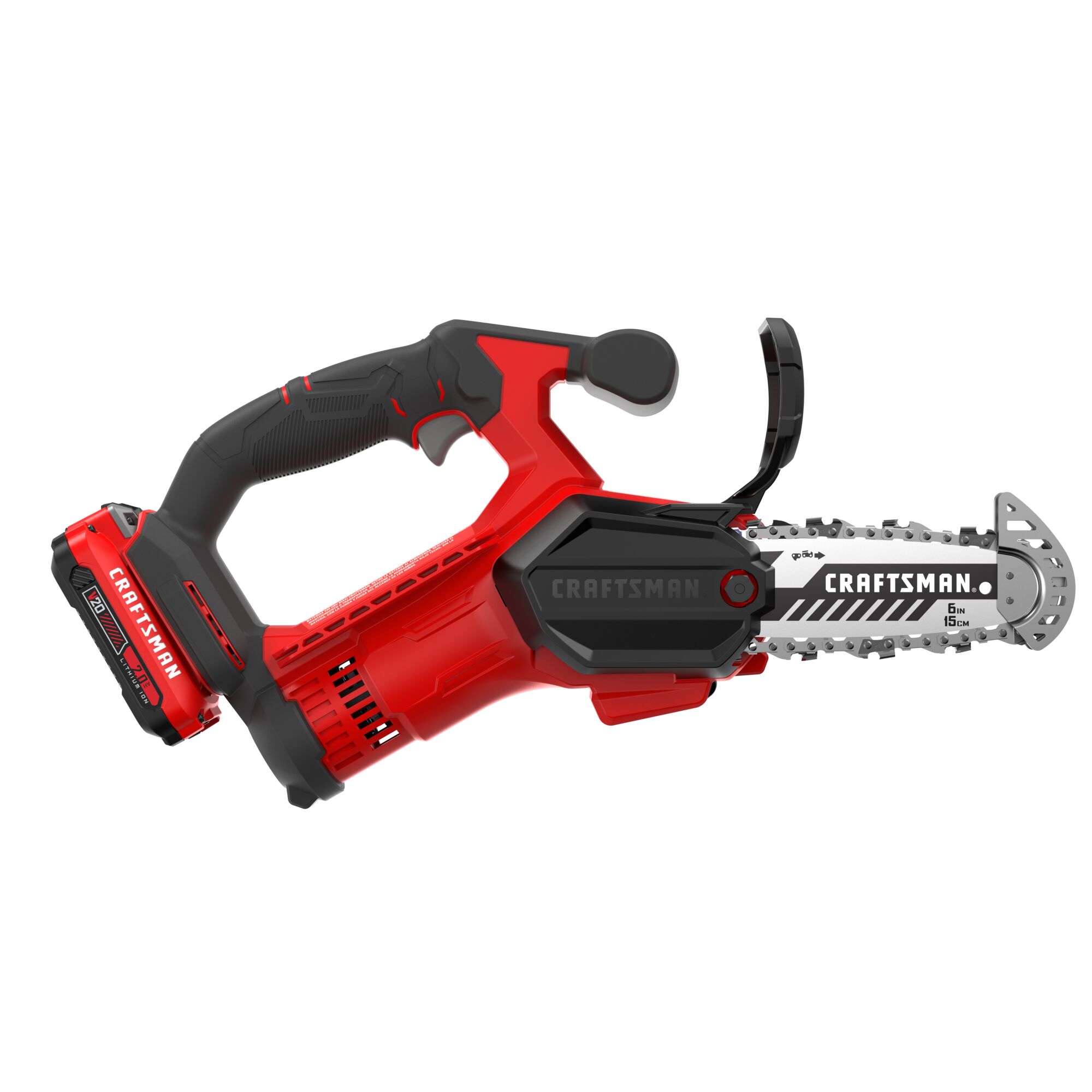 V20 Cordless Pruning Chainsaw on white background