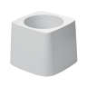 Rubbermaid Commercial, 5" Toilet Bowl Brush Holder, White