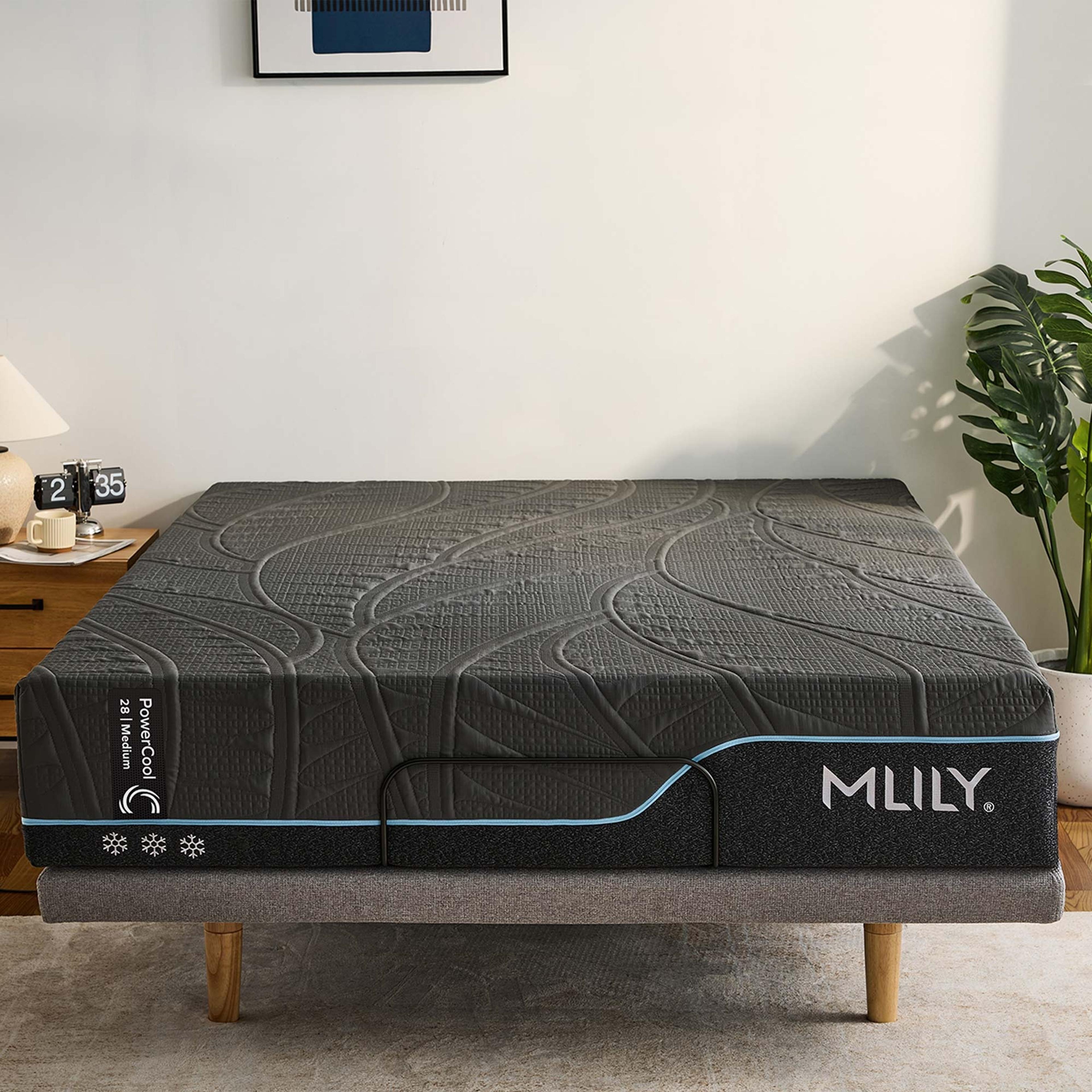Lifestyle image of the  Mlily Powercool 28 Mattress, Medium from Forty Winks