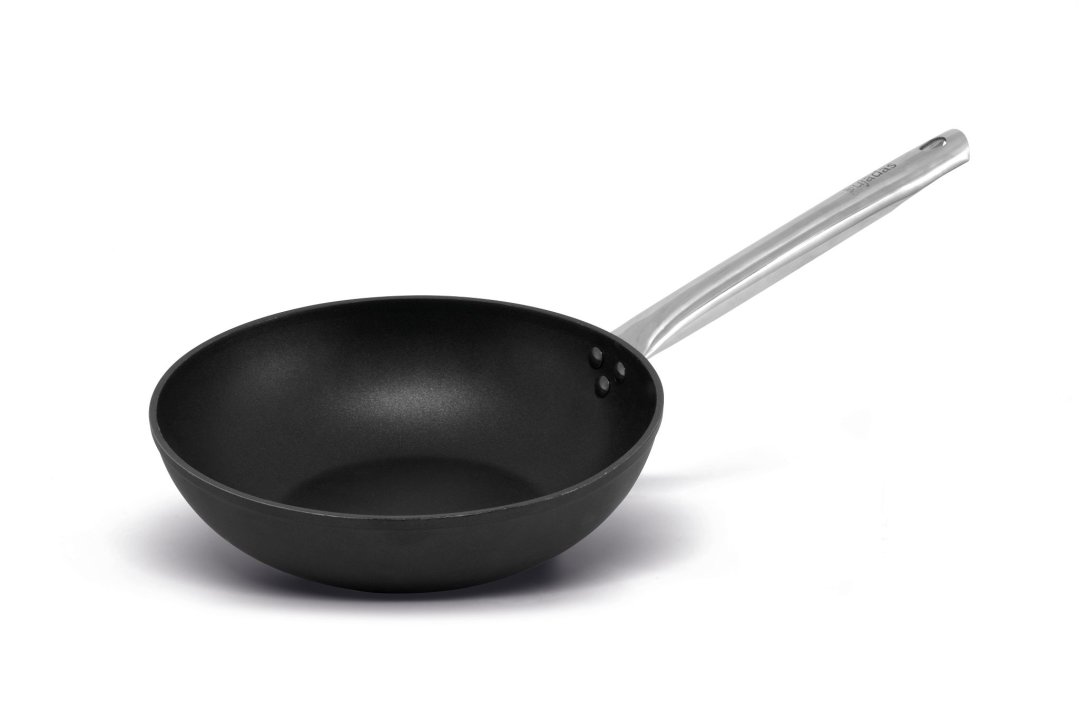 Black Pro 28 cm Non-Stick Wok