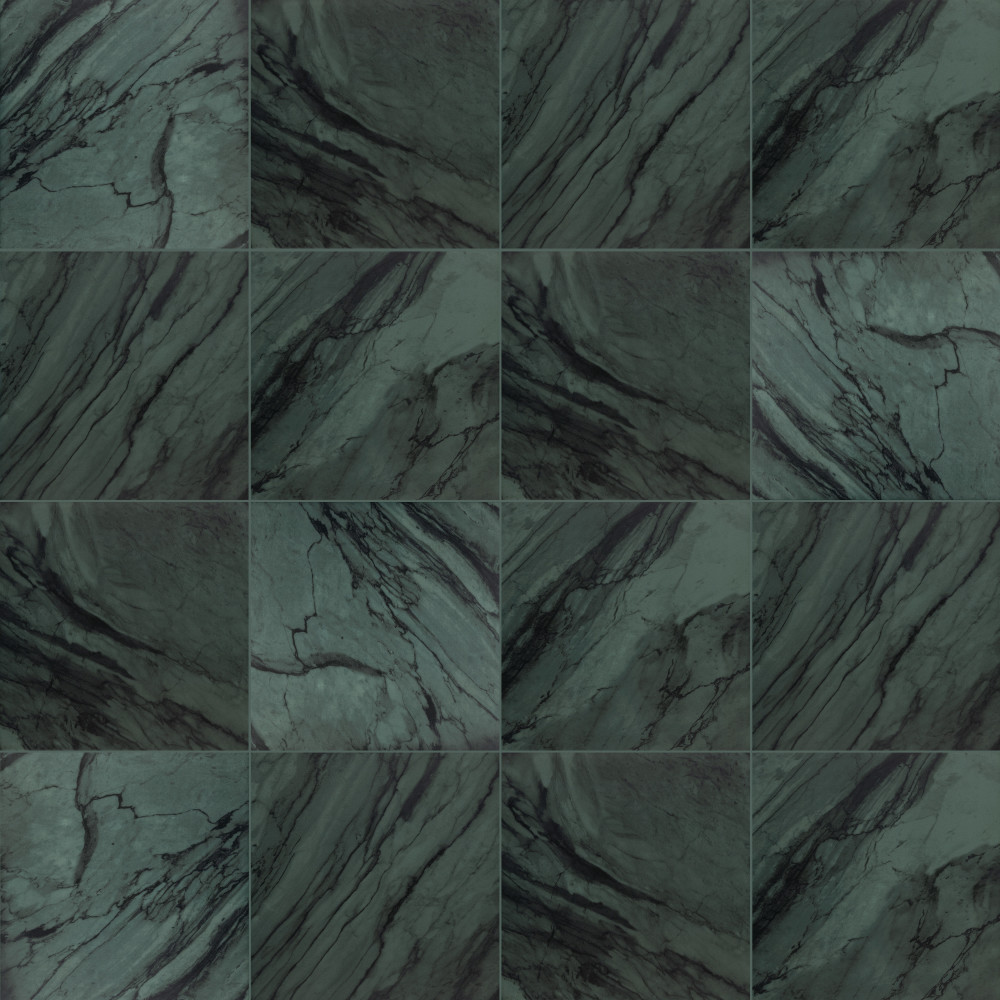 Renaissance Emerald 7.88x7.88 Square Porcelain Floor and Wall Digital Pattern