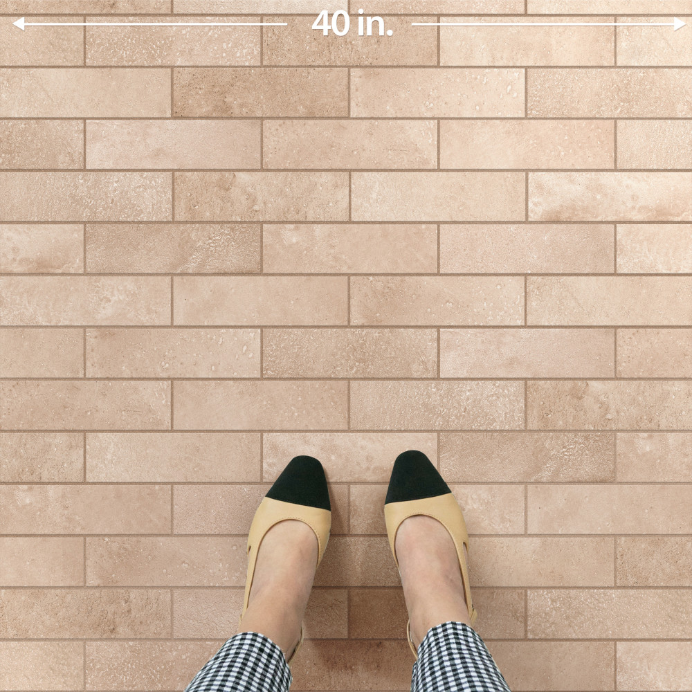 Atlas Brick Cotto 2-3/8 in. x 9-3/4 in. Porcelain Floor and Wall Tile