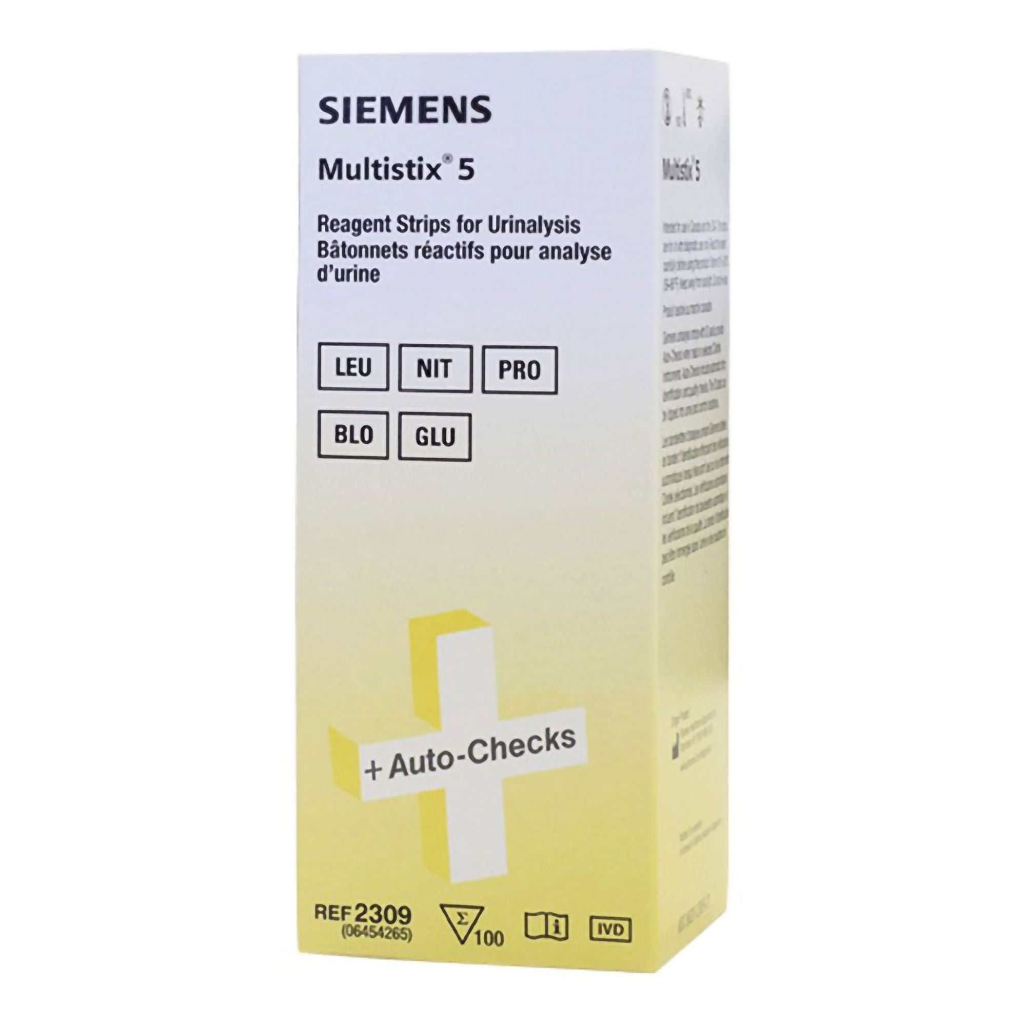 Multistix® 5 Urinalysis Reagent, Blood, Glucose, Leukocytes, Protein and Nitrite