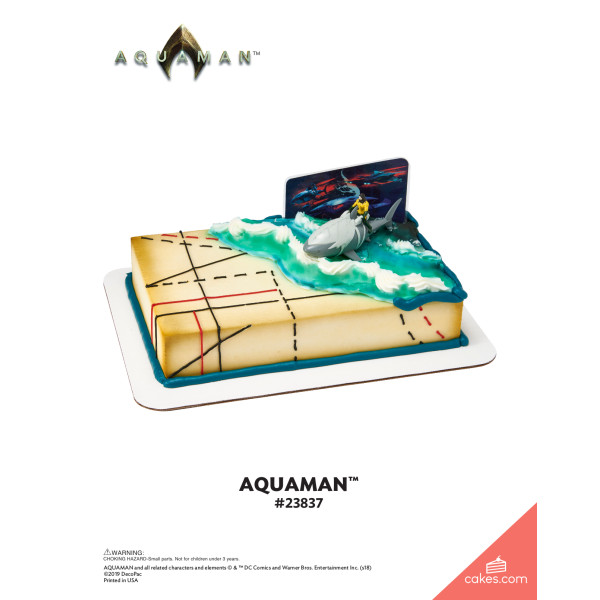 Aquaman™ The Magic of Cakes® Icing Only Page