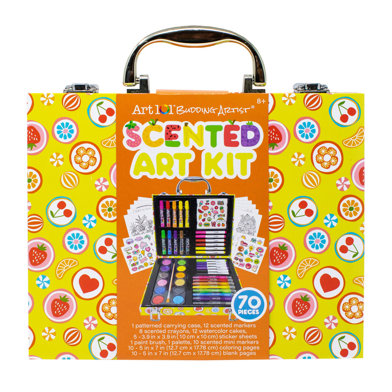 70-Piece Scented Art Kit