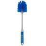 Impact, Scratchless Toilet Bowl Brush, Polyethylene Bristles, Gray/Blue