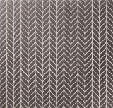 Ozzi Taupe 5/8×2-1/4 Leaves Mosaic