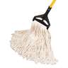 Hillyard, King, 16oz, Cut-End, 5" Headband, Cotton, Natural, Wet Mop