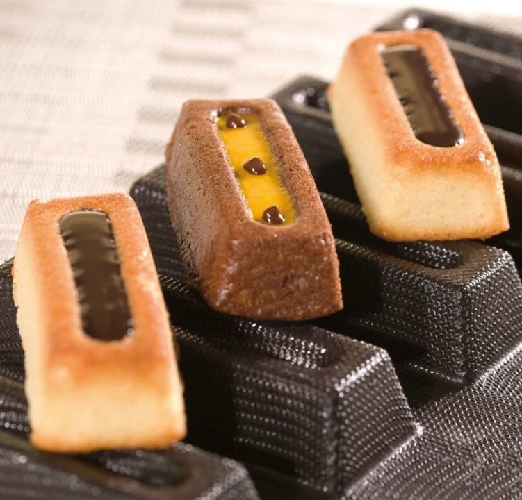 Flexipan 24 Lingots mould for 10 x 4 cm and 2.5 cm-tall