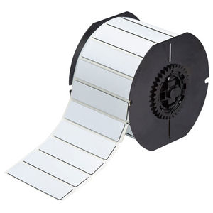 Printer Labels, Polyester, White, 0.75 in L, 76.2 mm W