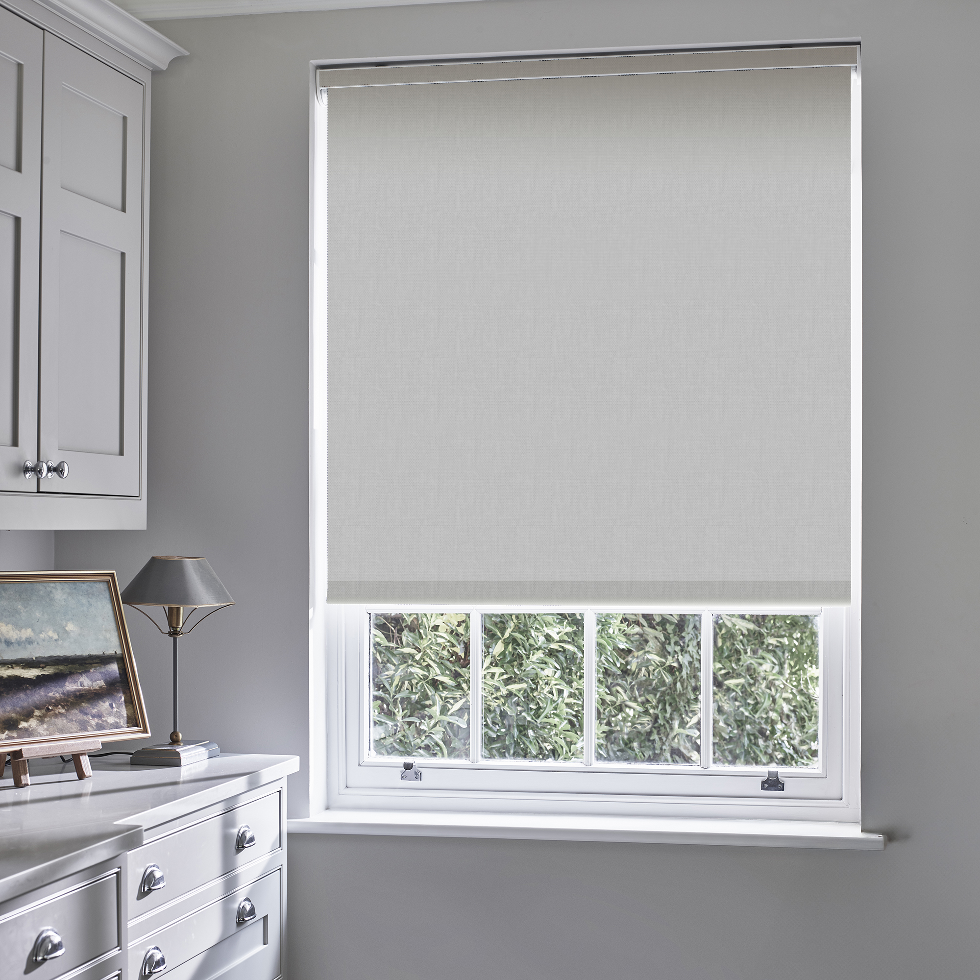 Amara Blackout Silver Roller blind