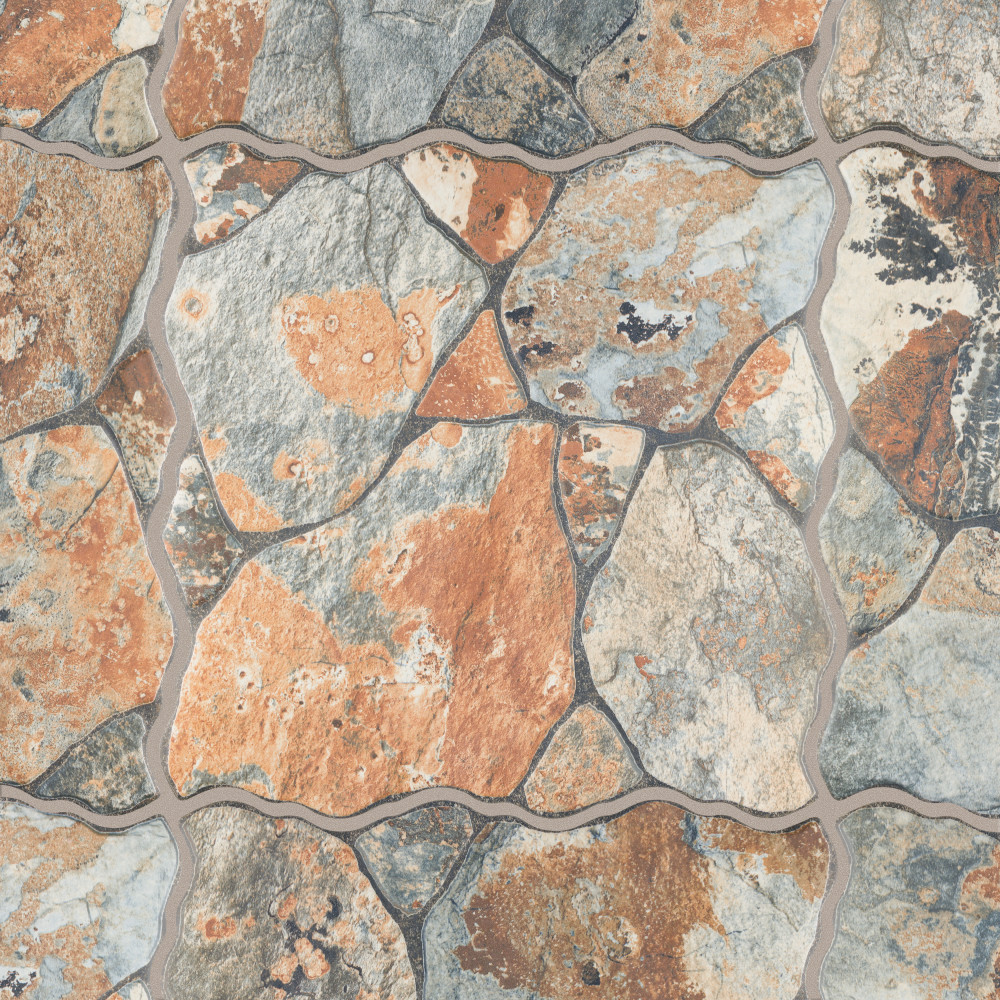 Canet Oxido 17 in. x 17 in. Porcelain Floor and Wall Tile