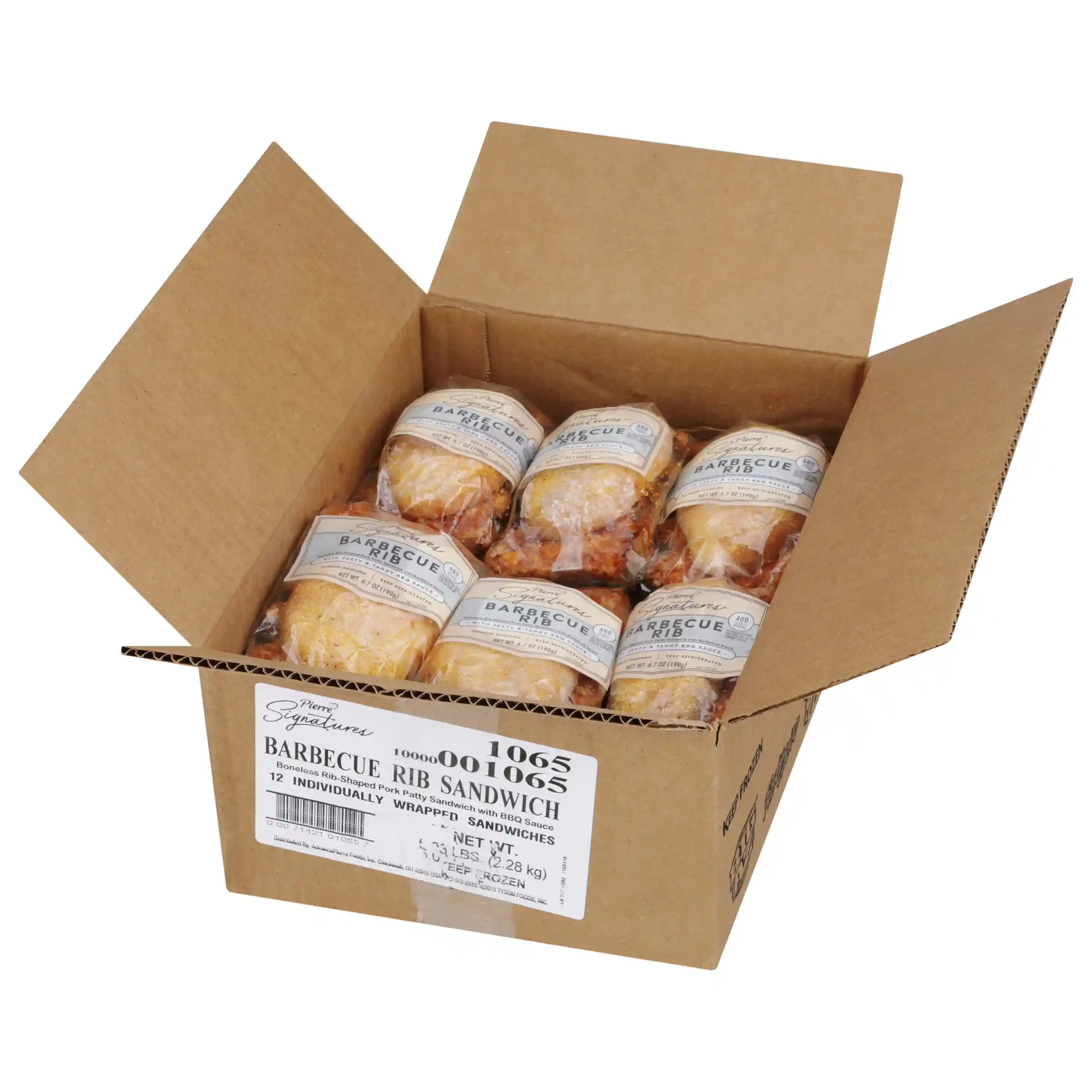 Pierre Signatures® Barbecue Boneless Pork Rib Sandwich_image_4
