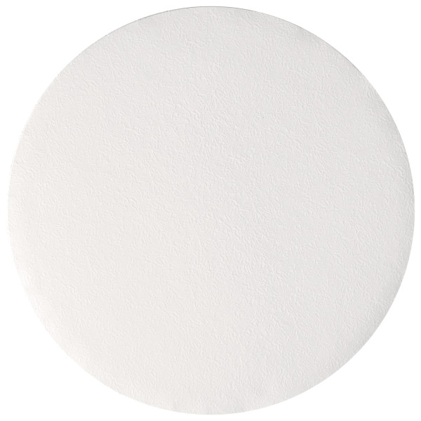 8" Round White Foil Cake Board