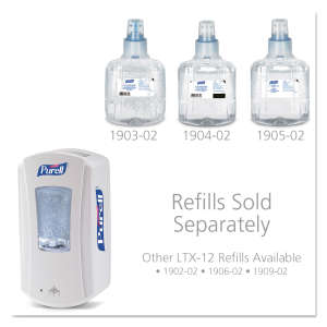 Gojo, PURELL, LTX-12™, 1200ml, White, Automatic Dispenser