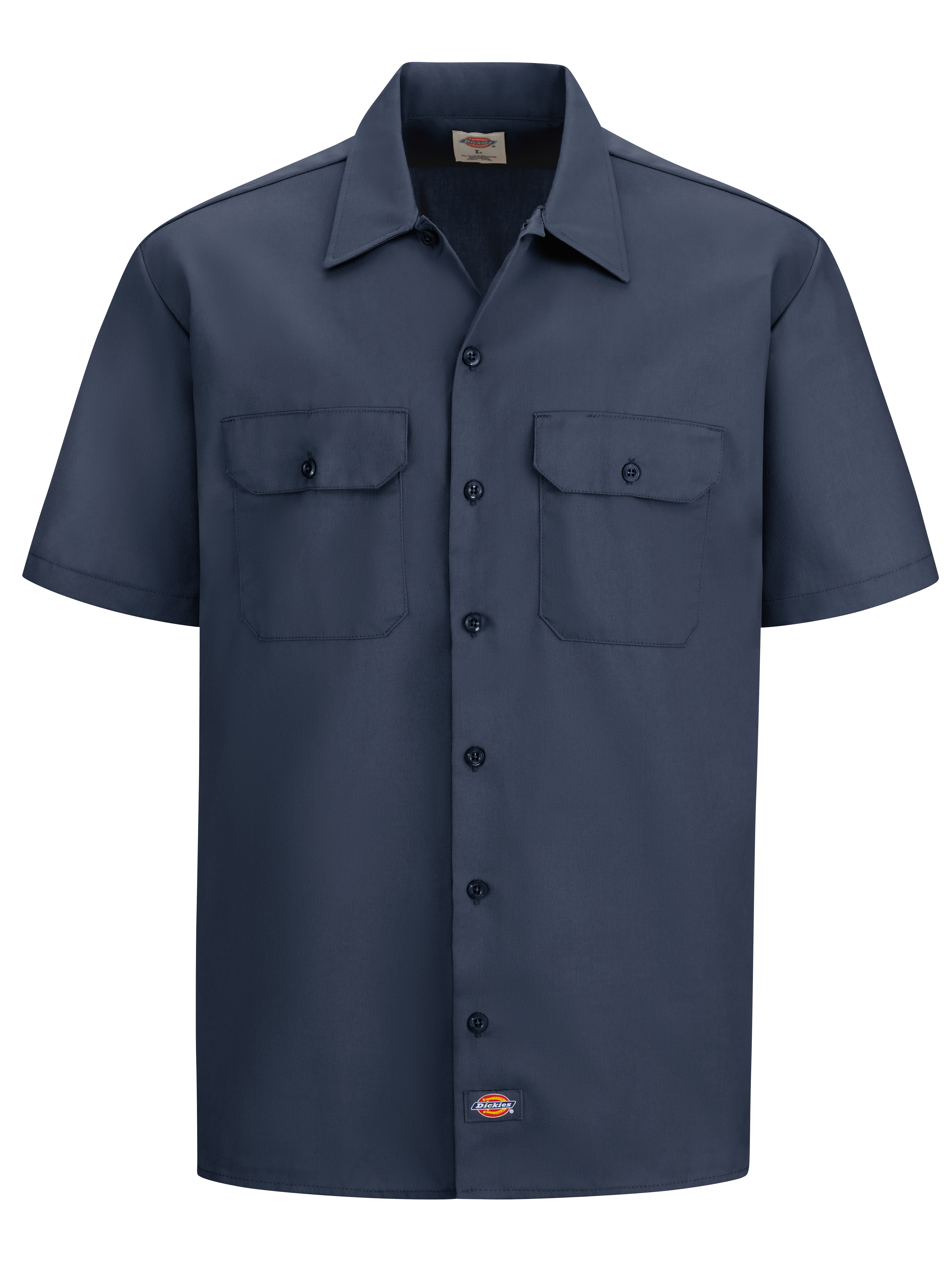 Men‘s Short-Sleeve Traditional Work Shirt-Dickies