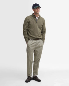 Pullover Cotton Half Zip 