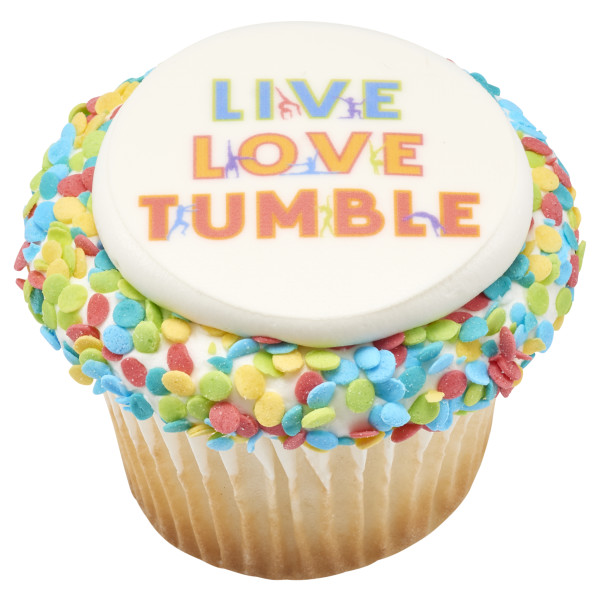 Live, Love, Tumble PhotoCake® Edible Image®
