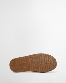 Claudia Tartan Mule Slippers Hessian Tartan