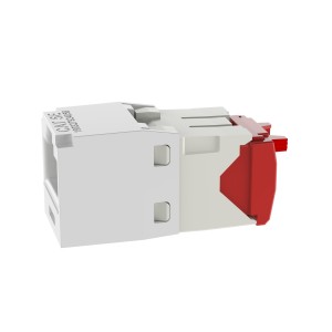Mini-Com® TX5e™ TG Style UTP Jack Module, White