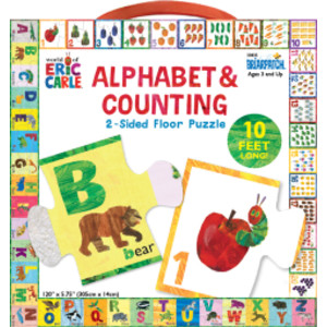 The World of Eric Carle&trade; Alphabet & Counting 2-Sided Floor Puzzle