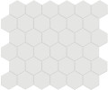 Studio Seashell 2″ Hexagon Mosaic Matte Unglazed