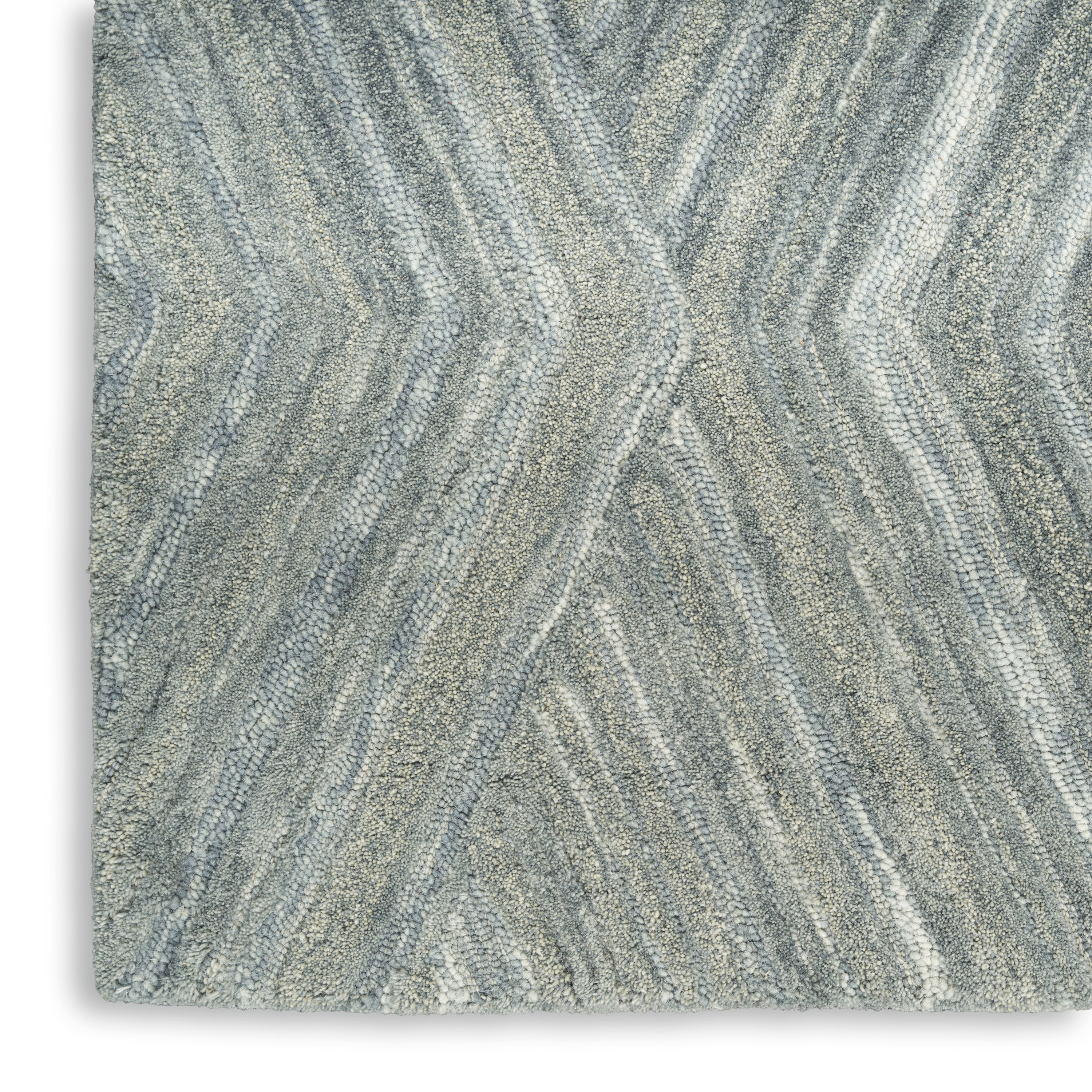 Nourison Graceful 8'6" x 11'6" Blue Modern Indoor Rug